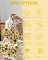 3 Pack, Clothes(Sunflower,Lemon,Stripe),3LN43-B babygoal Wet Dry Bags Waterproof Travel Bags for Swimsuits, Beach