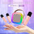 CscyyAmz 3 4 5 6 7 8 9 10 11+ Upgraded Mini Karaoke Machine with Wireless Microphones for Kids Girls Boys - Karaoke