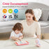 SGILE Magnetic Drawing Board for Kids, Colorful Erasable Doodle Board with Magnet Pen and Stamps