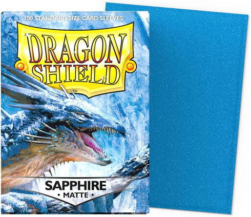 Dragon Shield Standard Size Card Matte Sleeves, 100 CT - Smooth & Tough Premium TCG Sleeves Compatible with Pokemon,