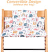 DADOUMAN 18" 11" Waterproof & Extra Padded Soft Dining Chair Seat Cushion, Wipe Clean Cushion for Stokke Tripp Trapp
