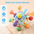 CAHILON 0-6 6-12 1 Easter Baby Teething Toys, Baby Teethers Montessori Sensory Toys for Months, Gifts for Year Old Boys