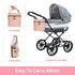 Pack 4 9 Mancro Baby Bottle Bag for Breastmilk, Breast Milk Cooler Bag with Ice Fits Milk Bottles Up to Ounce