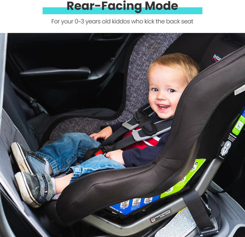0~12 HEYTRIP Car Seat Protector, Rear-Facing/Forward-Facing, for Years Old Children, Waterproof, Easy Cleanup