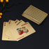 EAY Gold Deck of Cards, 2 Pack, Waterproof Playing Cards, Washable & Flexible