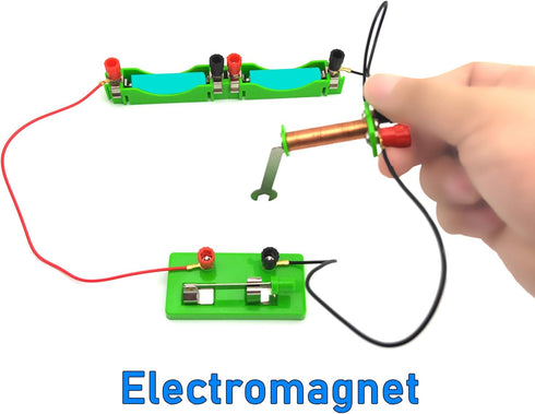 EUDAX Electricity Experiment Set, Physics Science Lab Learning Circuit Kit for Junior Senior High School Students