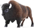 Gemini&Genius North American Bison Figurine Animal Toy, Hand Painted Bull Action Figure for Kids