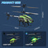 26 Flight(2 8 8-12(Green) Dwi Dowellin RC Helicopter, Remote Control Helicopter Toy for Kids with Mins Batteries)