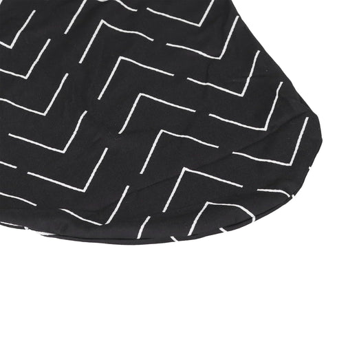 Yosoo Classic Black Print U Shape Breastfeeding Pillow Cover, Washable Nursing Pillowcase for Moms, Breastfeeding
