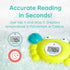 Aycorn Digital Baby Bath & Room Thermometer - Fahrenheit with LED Display & Temperature Warning