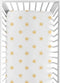 Sweet Jojo Designs Fitted Baby Crib Sheets (White and Yellow Boho Sun)