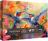 Bird Hummingbird Flower 1000 Piece Puzzles for Adults, Colorful Spring Plant Floral Jigsaw