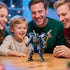 Ubrixmen 2 1 Sets, 6+(Blue) in Transforming Mech Robot Building Mecha Robot City Toy Converts to Transport Plane