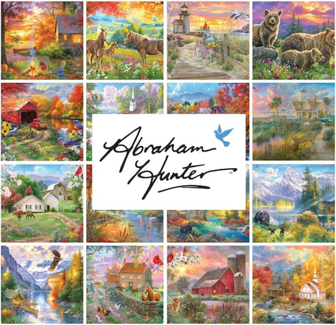 RoseArt - Abraham Hunter - Coastal Light - 1000 Piece Jigsaw Puzzle for Adults