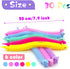 30 PCS Stretchy Fidget Toy, Sensory Fidget Worm Stretch Toys, Multicolor Stretchy Strings for Stress Relief, Party