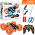 2.4GHz 360 4WD 3 4 5 6 7 8-12 Remote Control Car, Electric Race Stunt Car, Double Sided Rolling Rotating Rotation, LED