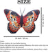 Butterfly Stuffed Animal Plush - Kawaii Butterfly Pillow Toy (16"×12", Colorful)