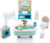Le Toy Van Daisylane Bathroom Premium Wooden Toys for Doll House Accessories, Suitable for Ages 3+