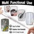enlpsee 10 Inch, 10 mm, (6 Straw Cleaner Brush Long Straw Cleaner of Bristles Diameter Reusable Stainless Steel Nylon