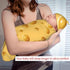 DTYYFBSN Personality Cheese Newborn Swaddling Blanket Beanie Hat Funny Blanket Sleeping Bag New Born Sleep Sacks