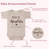 Bodysuit,0-3 Hola Abuelita Nos Vemos Pronto Pregnancy Reveal Infant Months Baby Announcement Onesie