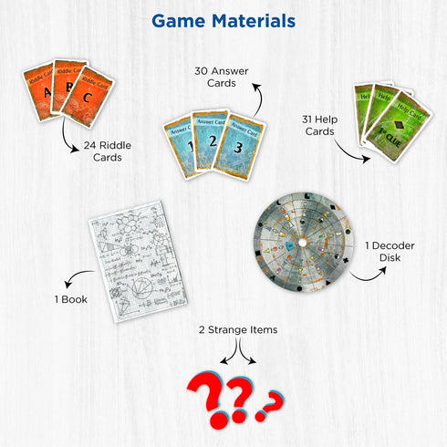 Exit: The Secret Lab | Exit: The Game - A Kosmos Game | Family-Friendly Card-Based Escape Room for 1 to 4 Players