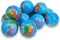 24 Pack Squeezable World Stress Balls - Mini Globe Earth Balls for Kids, Pressure Relieving (2.5" Inches)