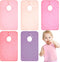 Hercicy 5 Pcs Unisex Toddler Baby Bibs, Full Coverage Terry Cloth with Snap Button for 2-4 Years Feeding