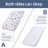 Bassinet35x20 inches LILYVIBEBEARHAPPY Baby Small Mattress for - Firm Support and Comfort Premium Foam,Noiseless