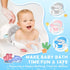 6 Baby Bath Seat for Babies Months & up,Baby Bathtub Chair,Non-Slip Toddler Bath Support,Sit Up Bath Seat for Baby,Safe