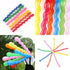 100Pcs 40 Inches Latex Spiral Balloons for Birthday Party, Assorted for Boys and Girls