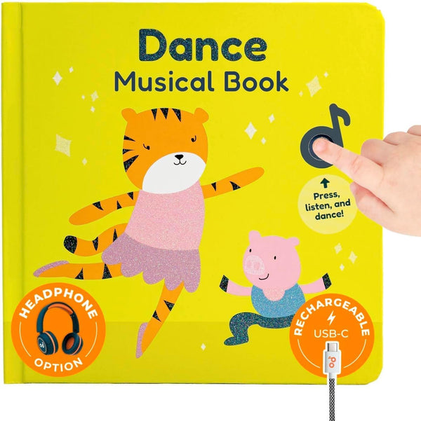 Cali's Books Dance to Classical Music Book Toddlers 1-3 Years Old -