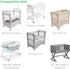 18 36 2 Pack Cradle Sheets Fitted x Fits Most Bedside Sleeper Bassinets Without Bunching Mattress Pad Snuggly Soft