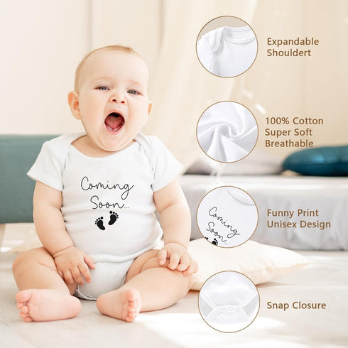 ENERHOPE Sets Surprise Pregnancy Announcements for Dad Pregnancy Test Keepsake Box Wooden Baby Announcement Coming Soon
