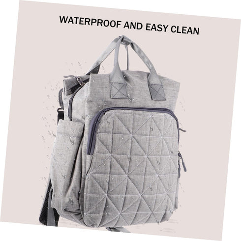 LIFKOME Backpack Outdoor Diaper Bag for Moms Portable Nappy Bag Stylish Design Great Organizer for Essentials