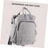 LIFKOME Backpack Outdoor Diaper Bag for Moms Portable Nappy Bag Stylish Design Great Organizer for Essentials