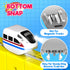 Set, 2-Pack Sets, Goody King Only Electric Train Not Fit with Magnetic Track, Replacement Electric Train Cars, USB