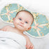 tplaotee 22x11in Vintage Pastel Pink Bows Wildflowers Blue Argyle Shapes Cotton Muslin Baby Burp Cloths Soft Touch Baby