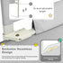 57-in (57 INCH, HONEY JOY Bed Rail for Toddlers, Extra Long, Portable Safety Bed Guardrail w/Side Pocket, Baby Bed Rail