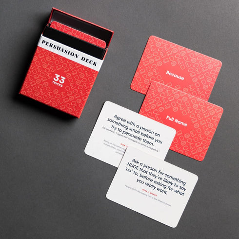 BestSelf Persuasion Deck - Master Persuasion Skills with 33 Prompts