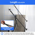 IMtKotW 2 Pcs Tv Safety Straps Adjustable,No Drill Anti Tip Furniture Anchors for Baby Proofing,Adhesive/Screw