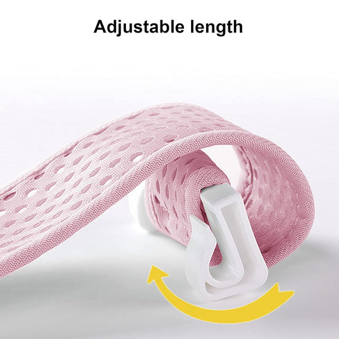 Adjustable Baby Bath Tube Support Mesh Net, Soft Breathable Shower Pad, Anti-Slip Bathtub Seat for 0-18 Months
