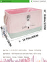 LANGYASHAN Rectangular Canvas Storage Bin with Handles for Organizing Home Kitchen Toys Office Closet Shelf (Girl)