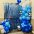 Kelfara Blue Balloon Garland Arch Kit, 109Pcs Royal Blue Pastel Balloons for Baby Shower, Birthday, Engagement