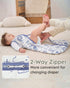 18-24 1.5 2-Way 100% Yoofoss Baby Sleep Sack Months, Tog Baby Wearable Blanket with Zipper, Cotton Organic Fabric
