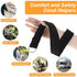 Xinjoduz Non-Slip Stroller Handle Straps for Bags, Universal Adjustable Stroller D Ring Clips and Hooks, Heavy-Duty