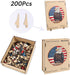 Eagle Wooden Jigsaw Puzzles - 200 Pieces, 11.1 * 11.2 in - Beautiful Wooden Puzzle with Box