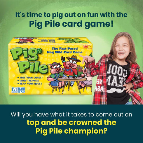 R&R Games Pig Pile Kid’s Card Game