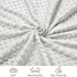 David's Kids Minky Baby Blanket for Boys & Girls, 40x50 Inches, Soft Lightweight Micro Fleece with Dotted Backing