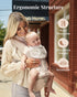 6-in-1 Cozy 7-50lbs, MOMTORY StowNGO Pro Baby Carrier, Safety-Certified Baby Carrier Newborn to Toddler, Detachable